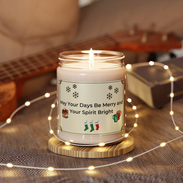 Christmas Warmth - Scented Soy Candle, 9oz