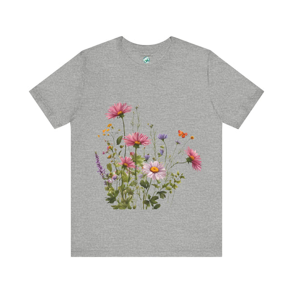 Flower Short Sleeve Tee